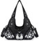 Angelkiss Hobo börsen und Handtaschen für Damen Satchel Handtasche Frauen börsen GroÃŸ Täglich Schultertasche, (Z-schwarz), Large