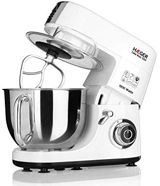 Batidora amasadora profesional HAEGER CAKE BOSS con 1500W de potencia, capacidad de 6L