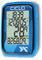 CICLO PROTOS 205 drahtloser Fahrradcomputer, in blau, mit 5 automatischen Funktionen