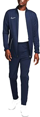 Nike Dri-Fit Academy, Tuta Sportiva Uomo, Ossidiana/Bianco/Bianco, S