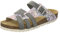 AFS-Schuhe, pantofole da donna in vera pelle, di alta qualità, con suola Eva, made in Germany, 2122, Sahara grigio, 40 EU