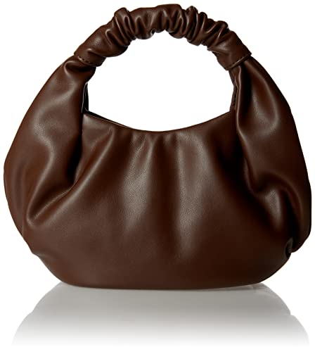 The Drop Damen Addison Soft Volume Tasche mit Tragegriff oben, Schokoladenbraun, Einheitsgröße