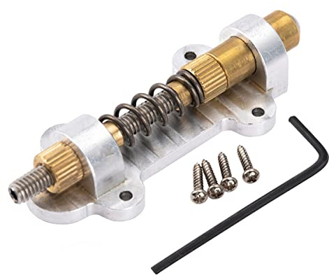 Musiclily Pro Stabilisateur Vibrato Tremolo Stopper Stabilizer en Laiton pour Floyd Rose et Autres systèmes de Pont Trémolo Flottant Guitare électrique