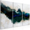 decomonkey Akustikbild Premium Abstrakt 120x80 cm 3 Teilig Kunst Akustikpaneele Akustikdämmung Schallschlucker Schallabsorber Schalldämmung Akustikplatten Leinwand Modern Design