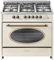 GURARI Gas-Standherd GCH E 914 Cr R • Retro Gas Elektro Standherd 90 cm • Nostalgie Design Range Coocker • 121-Liter-Backofen und 5 hochwertigen Gasbrennern • 4 kw WOK mit Adapter • Erdgas/Propangas