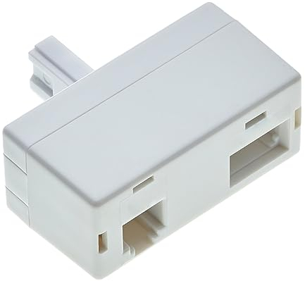 ADSL-Mikrofilter - Inline-DSL-Splitter-Filter Zur Entstörung Von Telefonleitungen In-Line-DSL-Filter, EIN Gerät, Stecker Auf Buchse Für Telefone Oder Faxgeräte