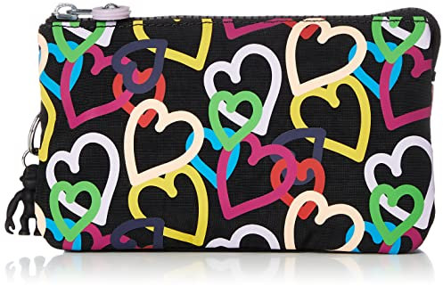Kipling Women's Creativity L Pouches/Cases, Neon Heart, One Size