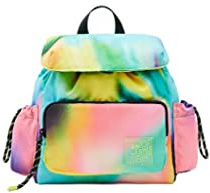 Desigual Hawaiian Surf Hamburg Backpack 23SAKY13 9019 Multicolour Tie Dye