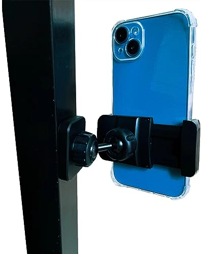 MXHYGWYW-YS Magnetische Handyhalterung, magnetische Handyhalterung für Fitnessstudio, verbunden mit jeder Metalloberfläche, magnetische Handyhalterung, kompatibel mit allen Smartphones (quadratische