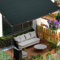 Sombra Toldo de Jardín,Malla Parasol Rectangular,1m,2m,3m,4m,5m,6m,Tela Parasol Exterior,para Patio Jardín Patio Trasero,Negro-con Ojales,2x7m(7 * 23ft)