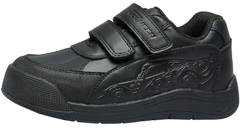 Disney Cars Boys School Shoes | Lightning McQueen Shoes | Boys School Trainers | Kids Black Trainers | Black 9