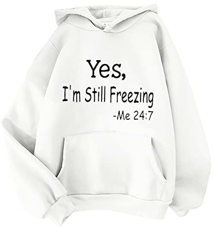 Generisch Damenmode Sale Damen Kapuze Freizeit Sweatjacke Skeleton Zip Hooded mit Tasche Laufjacke Einheitsgröße Henley Damenmode Sale