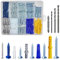 Wensilon Kit di tasselli in plastica per cartongesso con viti, kit di viti per calcestruzzo Set di ancoraggio da parete adatto per pareti in mattoni e cemento (274 pezzi)