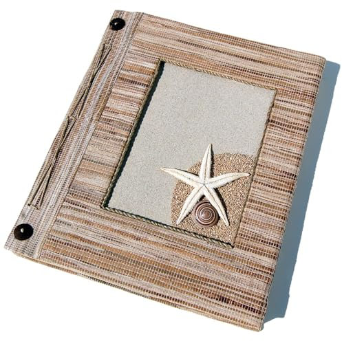 Tropisches Fotoalbum Natur Album v. Bali 30 Seiten Photoalbum Seestern /2402.bg