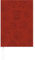 Buchkalender rot 2026 - Bürokalender 14,5x21 cm - 1 Tag auf 1 Seite - Kartoneinband, Recyclingpapier - Stundeneinteilung 7-19 Uhr - 876-0711