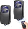 433 MHz telecomando porta garage compatibile con Flo2r-s, 2 canali Hansender per FLOXIR; FLOXR; FLOX2R; OXI; OX2, telecomandi per cancello, automatizzato, 2 pezzi
