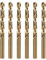 Misuyue 5mm/0.196 M35 Cobalt Drill Bits, 6pcs Metal HSS Twist Drilling Bit, Carbide Drill Bits suitable for Stainless Copper Plastic Hard Materials, Wood Drill Bit