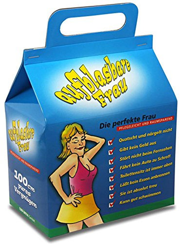 Aufblasbare Frau: Die Perfekte Frau - Pflegeleicht und Raumsparend