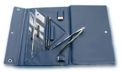 Boote & Yachten Kantschuster Navigationsmappe mit Marinezirkel