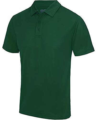 Just Cool Mens Plain Sports Polo Shirt
