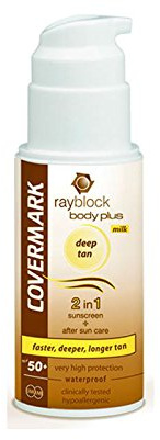 COV RAYBLOCK BODY PLUS 50+ DEEP 100