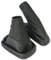 L & P Car Design L&P A106-1 Set Schaltsack Schaltmanschette + Handbremsmanschette 100% Echtleder Leder perforiert Schwarz Ersatzteil für Opel Vectra B