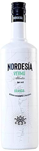 Nordesía Vermú Branco - Bebida Gallega con Vino y Aguardiente, Botella Premium de 1L