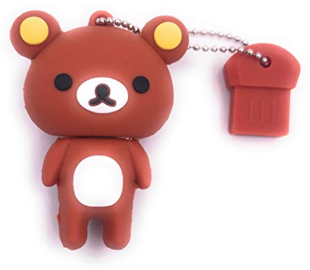 H-Customs Ourson Mignon Animal Lecteur Flash USB Flash Drive 64 Go