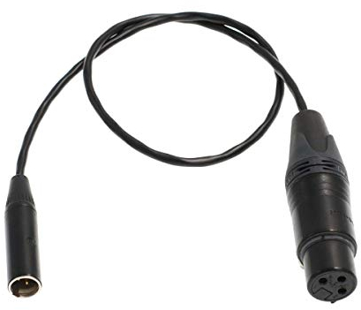 HangTon BMPCC 4K Cavo audio Mini XLR TA3 a XLR 3 pin Microfono per Blackmagic Design Video Assist 4K Pocket Cinema Camera 6K Pro Canon C70 20