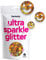 Hemway Ultra Sparkle Glitter - Smiley Face | Gold Holographic Metallic Flake Sequins for Resin & Epoxy Crafts | Craft Supplies for Tumblers, Festival, Face, Body, Eye & Nail Art Decoration | 50 g