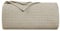 PHF 100% Baumwolle waffledecke Kuschedecke 130x150cm, leicht & atmungsaktiv, perfekt für den Sommer - Oeko-TEX® Zertifiziert - Hotelwäschequalität - Ideal für Sofa Couch Bett, Khaki