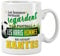 Mug foot - les vrais hommes regardent Nantes. Cadeau - Anniversaire - Noël - fête. Pour amis, famille/Tasse. Cadeau original. Prix mini. Céramique haute qualité 11oz - 320 ML (NANTES)