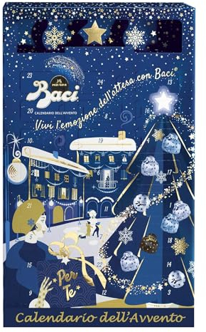BACI PERUGINA Calendario Avvento 2025 Cioccolatini Assortiti 278g