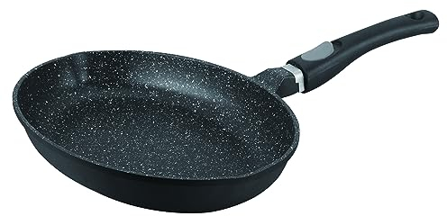 METTMANN PROFESSIONNEL - Poêle à Poisson 34 cm - Manche Amovible - Fonte d'Aluminium - Revêtement anti-adhésif - Tous feux dont induction - Sans PFOA - Greblon C2+
