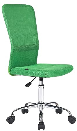 Mingone Bürostuhl Ergonomisch Schreibtischstuhl aus Mesh Höhenverstellbarer Drehstuhl 360° Drehbarer Computerstuhl mit Lendenwirbelstütze Belastbar bis 150kg, Grün