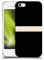 Head Case Designs Offizielle Kierkegaard Design Studio Stripe Minimalist Schwarz Cremefarben Kunst Soft Gel Handyhülle Hülle kompatibel mit Apple iPhone 5 / iPhone 5s / iPhone SE 2016