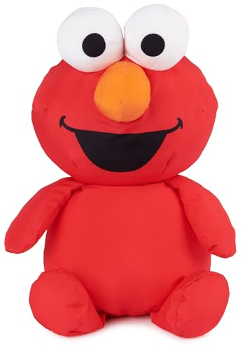 GUND Sesamstraße Offizieller Elmo Muppet Plüsch, Premium-Nylon-Plüschtier ab 1 Jahren, Rot, 17,8 cm