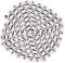 ERTYUI 11 Speed Bike Chain, 1/2 x 11/128, 116 Links, Silver, 11/33 Speed, Steel, Roller Chain for Road Mountain Racing Cycling