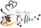 CRASPIRE 3 Sheets Coffee Cup Wall Stickers Heart Self Adhesive Decals PVC Waterproof Removable DIY Wall Decor Stickers Decals for Window Country Restaurant Bedroom Living Room Decoration