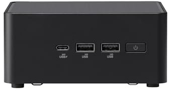 ASUS NUC 14 Pro Slim Barebone con Intel 14a generazione Core Ultra 7 155H (supporto NPU), fino a 96 GB di RAM DDR5, design dual storage, Thunderbolt 4, Wi-Fi 6E e Bluetooth 5.3, con