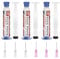ALLECIN 3 Pezzi 10mL Flussanti per Saldatura Senza Piombo Solder Flux Paste No Clean 10CC Flusso per Pasta Saldante Flussante alla Colofonia AEC-558 con Asta di Spinta e Ago per PCB SMD BGA