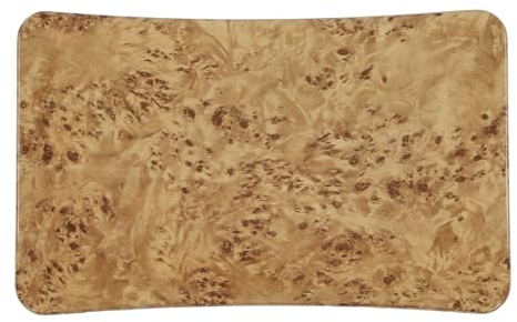 Akozon Holz-Retro-Bootstischplatte, Große Größe, Feine Verarbeitung, Einfache Montage für Wohnmobil-Yachtdeck-Terrasse (Beige)