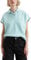 Marc O'Polo Denim Damen Kurzarm-Poloshirt aus Bio-Baumwolle Wide Fit, Blau (Blue Fog), M