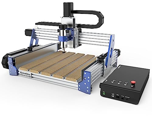 SainSmart Upgrade - Fresatrice CNC con motore a circuito chiuso e mandrino a sfera PROVerXL 4030 V2, 3 assi per legno, metallo, acrilico, PCB, MDF, area di lavoro 400 x 300 x 110 mm