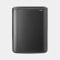 Brabantia Bo Touch Bin 2x30L – Extra Large Dual Compartment | Soft Touch Waste Separation with Inner Buckets | Space-Saving Rubbish Bin for Kitchen or Utility | Confident Grey