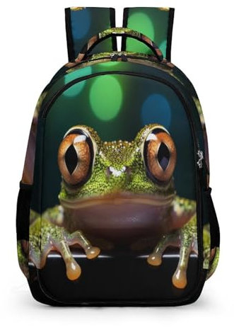 TPISLI Rucksack Hässlicher Frosch Schultasche Reiserucksack Kinder Schulranzen Leichter Reise Outdoor Freizeit