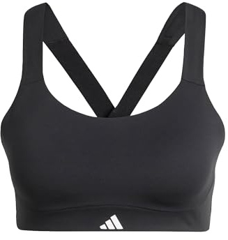 adidas TLRD Impact Luxe Training High Support Bra, Recycled Nylon, Black