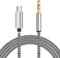 Votvlog Câble USB C vers 3,5mm Jack, Adaptateur Casque, Compatible avec Samsung, Xiaomi, 1M