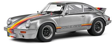 Solido 1:18 Porsche 911 RSR Kremer 1973 Silber