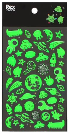 Rex London 3D Stickers, Space Puffy Stickers Puffy Stickers for Toddlers | puffy stickers for toddlers, stickers for toddlers, soft foam decals, raised texture embellishments, child art decals